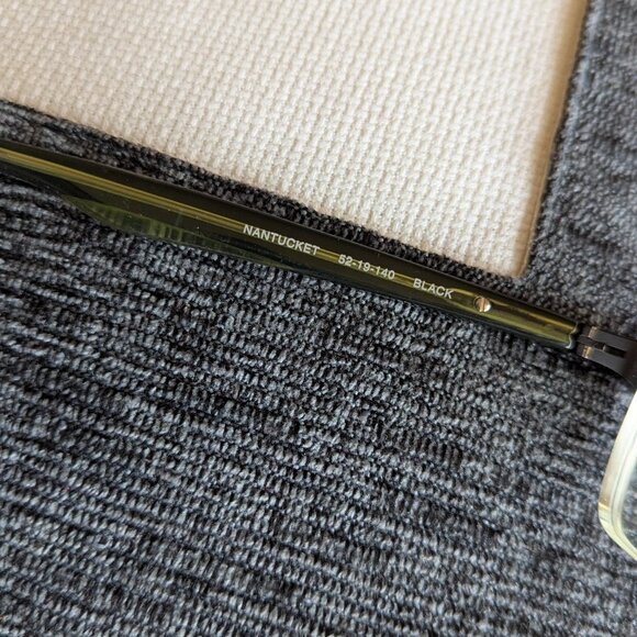 Lucky Brand Lucky You Nantucket Black Eyeglasses FRAMES 52-19-140 - Picture 6 of 8